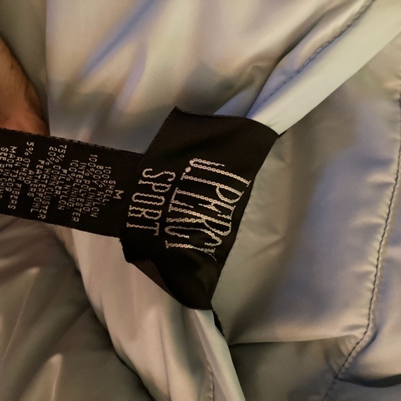 J.Percy Reversible Black Puffy Down & Fleece Vest, Women's M - Picture 1 of 2